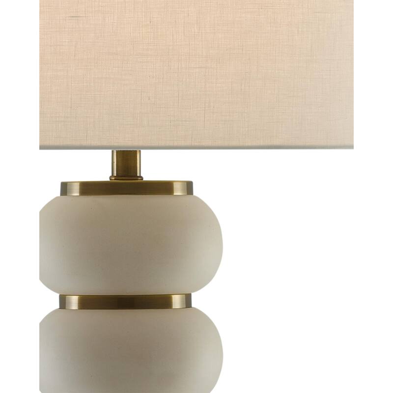 Currey & Company Luko Table Lamp - 32.5"h x 18"w x 18"d