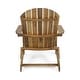 preview thumbnail 6 of 18, Malibu Outdoor 3-piece Acacia Wood Chat Set by Christopher Knight Home