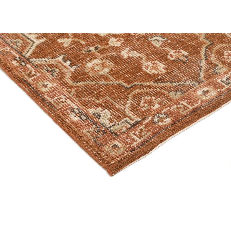 Terra by Obeetee Tuscany Olivia Terracotta Rug