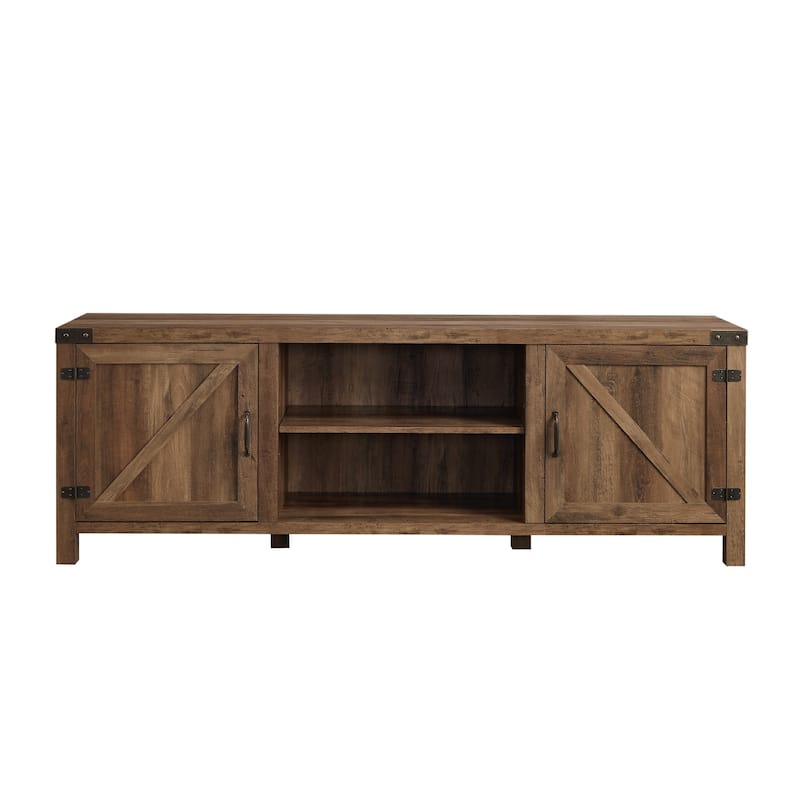 Middlebrook Firebranch 70-inch Barn Door TV Stand