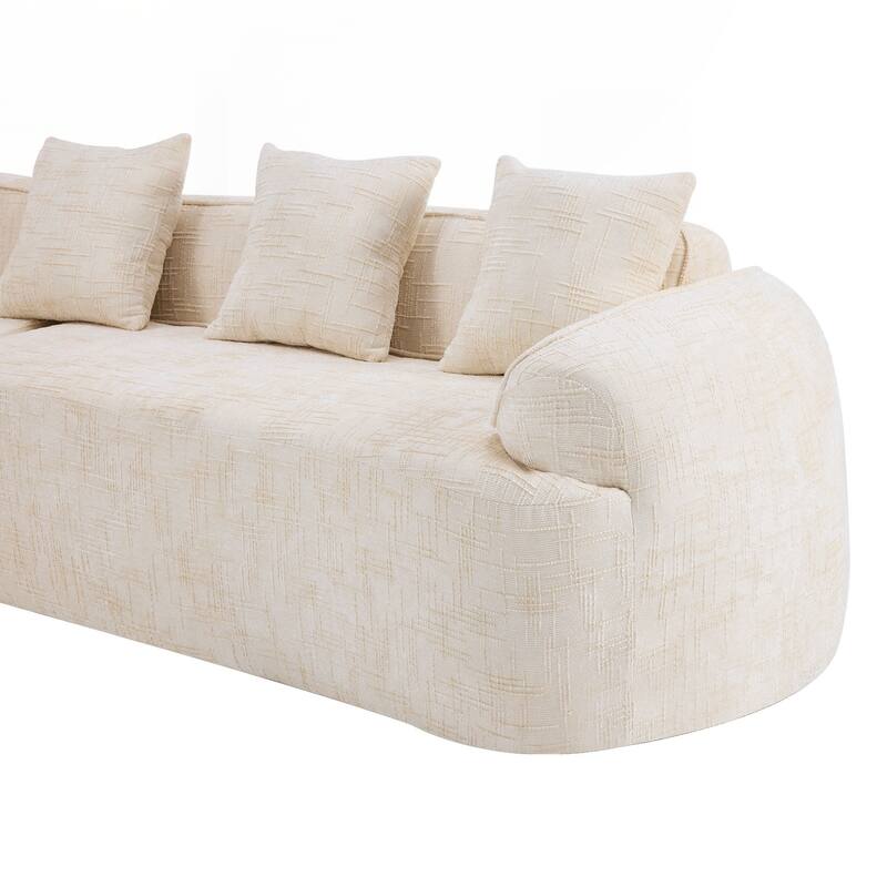 L-shaped Compressed Sofa that Goes Well with Any Living Room