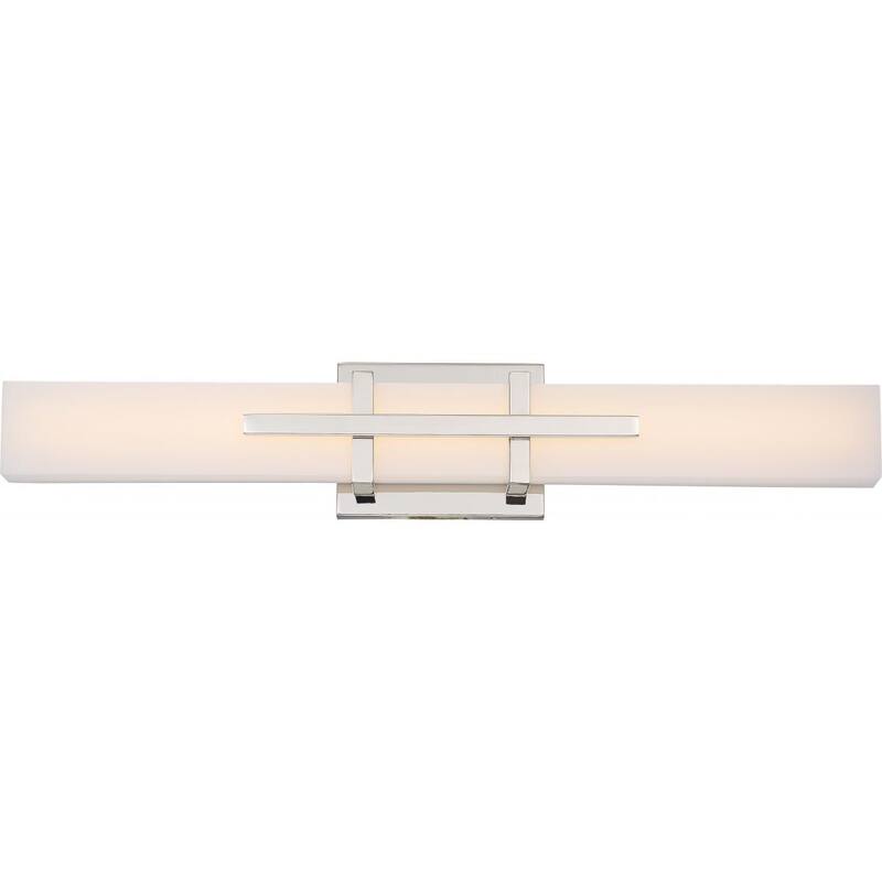 Grill Double LED Wall Sconce - Polished Nickel