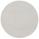 preview thumbnail 12 of 12, SAFAVIEH Handmade Micro-Loop Fridrika Wool Rug 6' Round - Light Grey/Ivory - Round