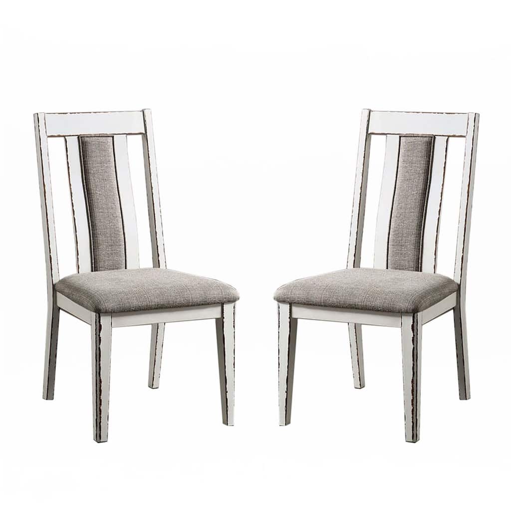 Set of 2 Upholstered Side Chairs in