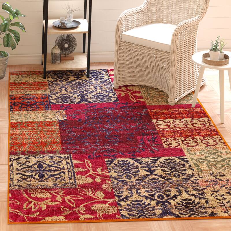 SAFAVIEH Monaco Njomeza Distressed Boho Rug