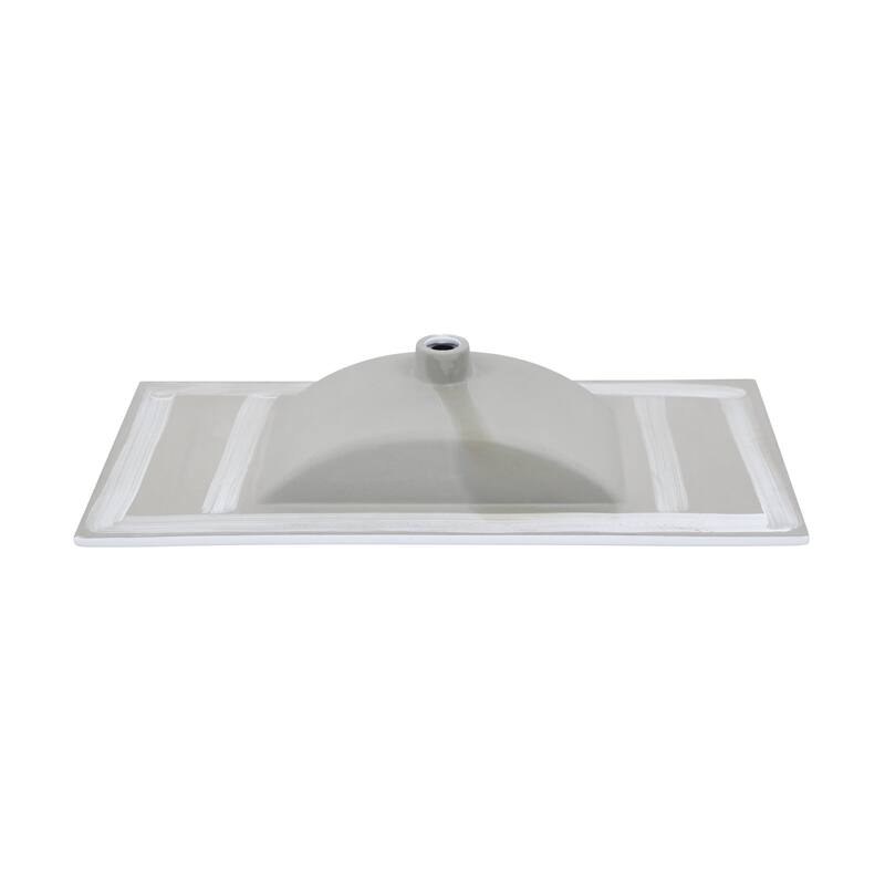 36 Inch Ceramic Vanity Sink Top in Matte Black