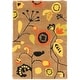 preview thumbnail 33 of 43, SAFAVIEH Handmade Soho Ingken Floral N.Z. Wool Rug 2' x 3' - Brown/Multi - Rectangle