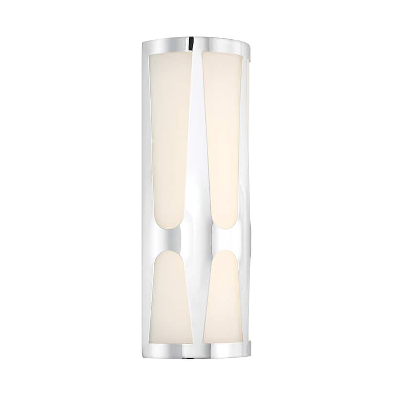 Royston 2 Light Polished Chrome Sconce