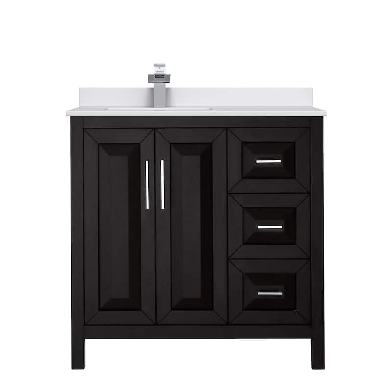 Wyndham Collection WCV252536S-Left-VCA-MXX Daria 36" Free Standing