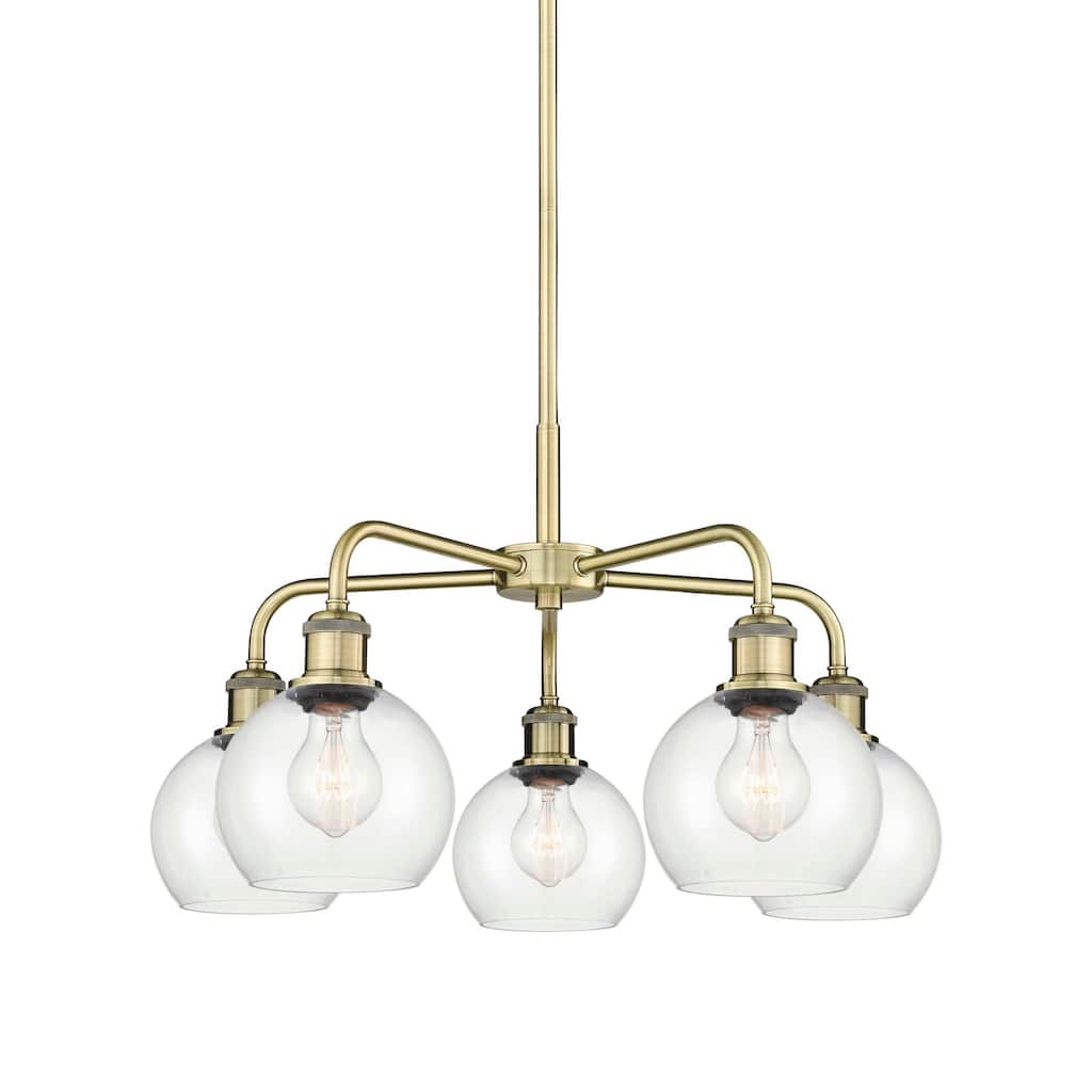 Innovations Lighting 516-5CR-15-24 Athens Chandelier Athens 5 Light