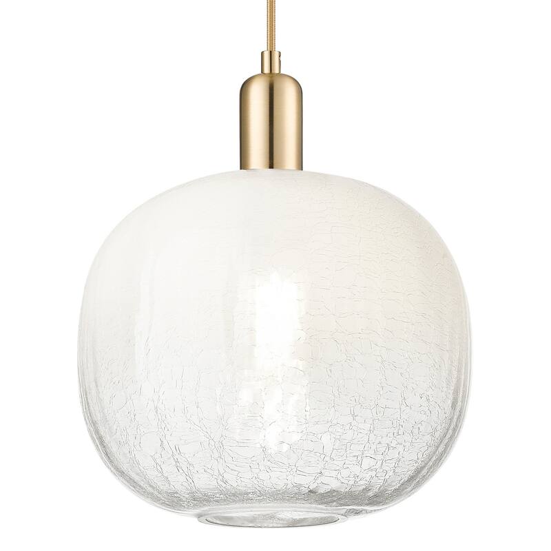 Innovations Lighting 716-1P-G481-10OP Brookhaven Sphere 10" Wide Cord - Champagne Bronze