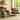 Mid-Century Leather Tufted Accent Chair for Living Room