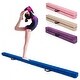 preview thumbnail 1 of 28, 7 Feet Folding Portable Floor Balance Beam with Handles for Gymnasts