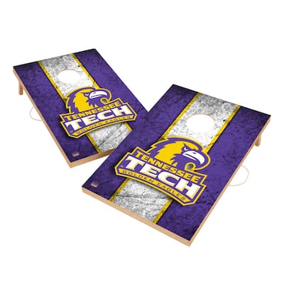 Vintage Tennessee Technological University TTU Golden Eagles Regulation 2x4 Cornhole Set
