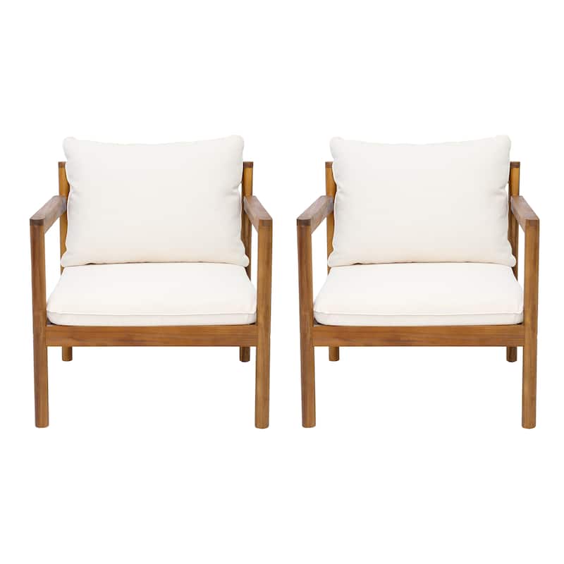 Christopher Knight Home- Madison Outdoor Acacia Rope Back Chair