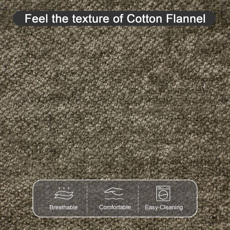 82.5"W Chenille Upholstered Sectional Modular Sofa With Chaise