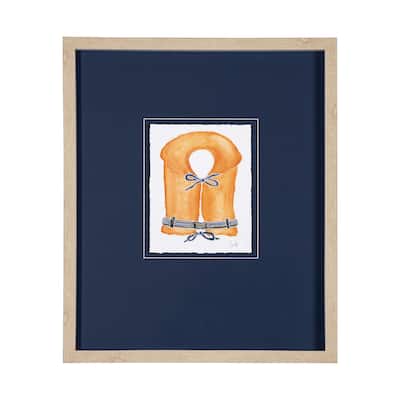 Lifejacket II Framed Art Print