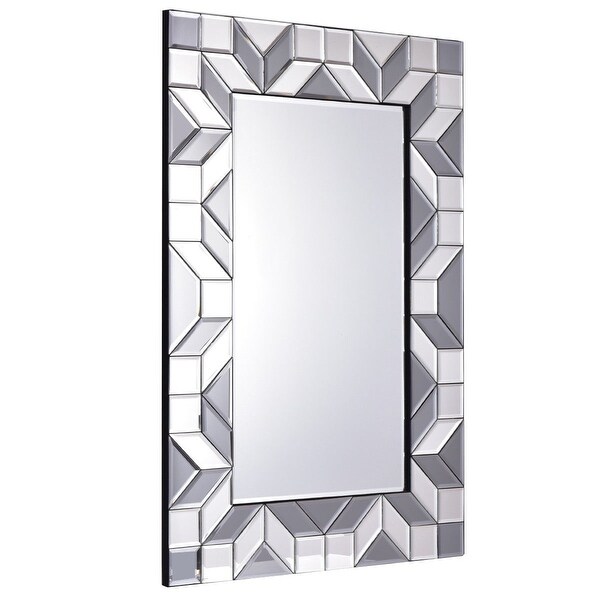 Shop 23 5 X 35 5 Rectangular Wall Mounted Vanity Glass Mirror