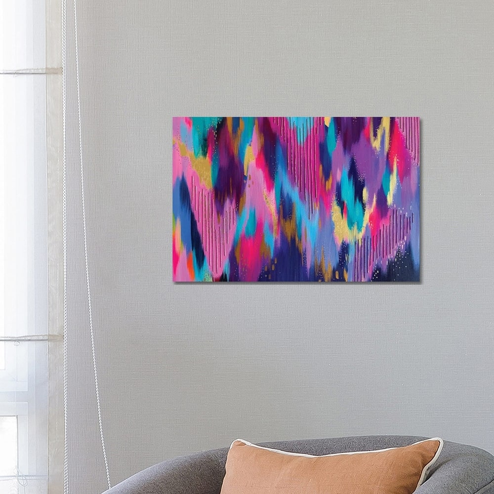 iCanvas "Brush Stroke CVI" by ETTAVEE Canvas Print
