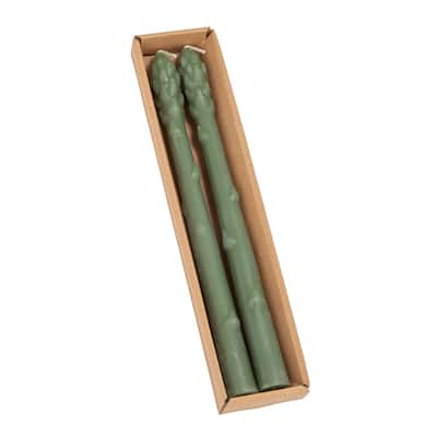 Unscented Taper Candles in Box - 0.75"L x 0.75"W x 10.0"H