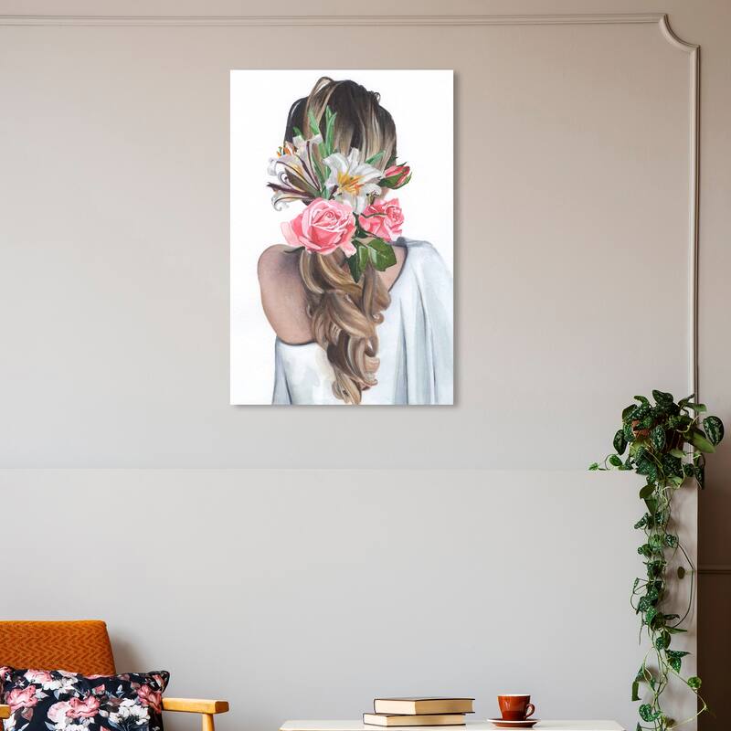 Wynwood Studio Fashion and Glam Get into it White and Traditional Wall Art Canvas Print - 30 x 20