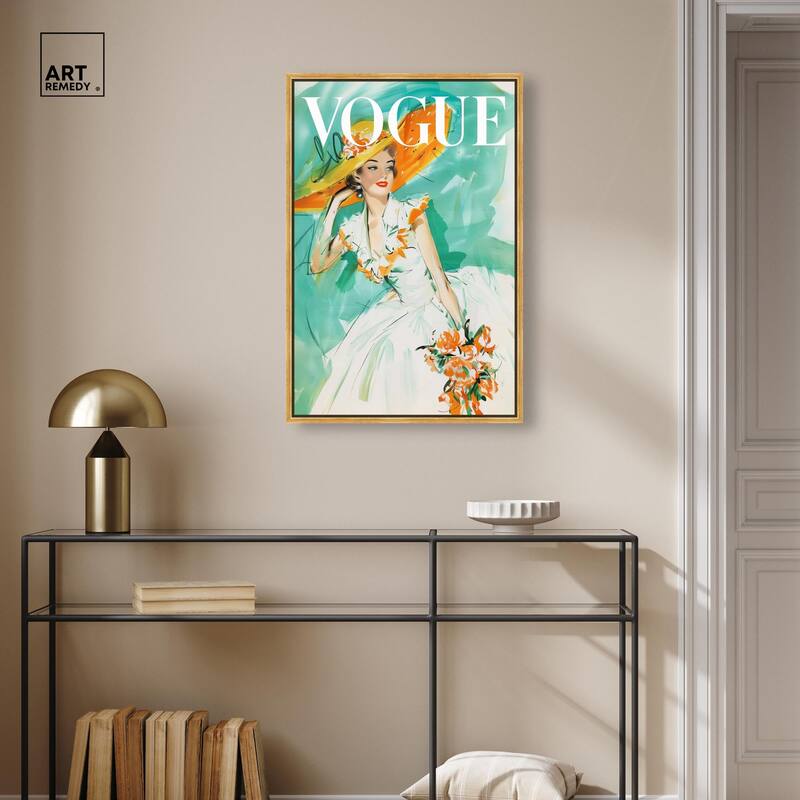 In the Summer Breeze Cover Canvas by Art Remedy