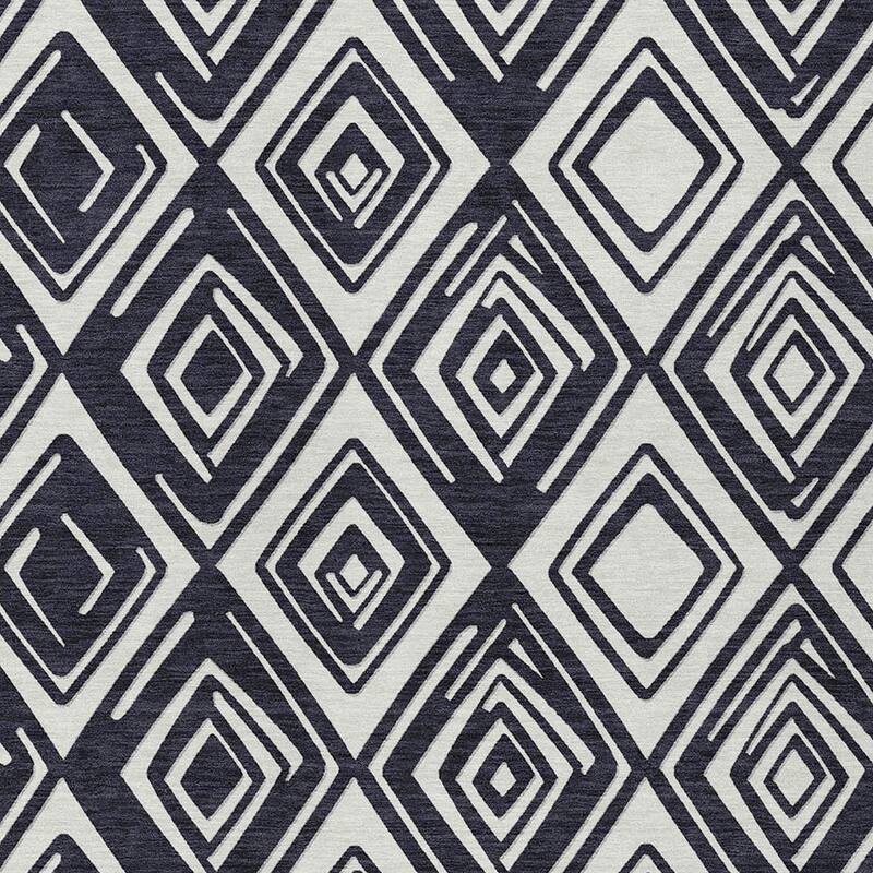 HomeRoots Geometric Transitional Rectangle Outdoor Rug
