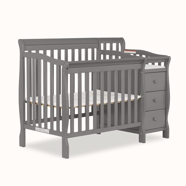 Dream On Me Jayden 4-in-1 Mini Convertible Crib and Changer