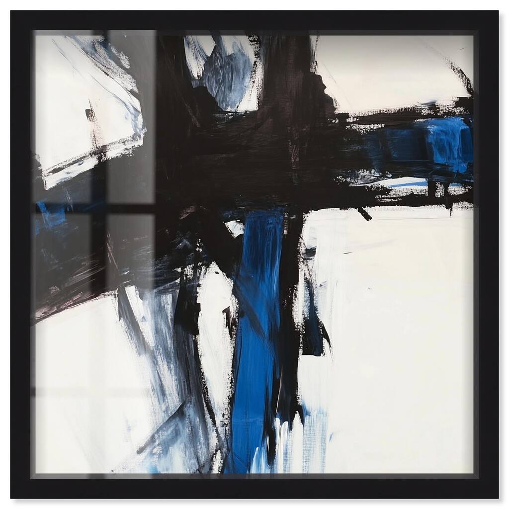 Blue Streak I Shadowbox by Art Remedy