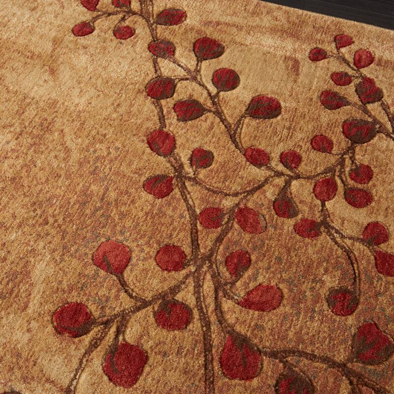 Copper Grove Oxford Floral Area Rug