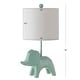 preview thumbnail 32 of 33, SAFAVIEH Kids Lighting 20" Ellie Elephant Lamp - 11.5"x10"x20"