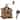 Peugeot Antique Coffee Mill, 8-1/4" x 5" x 5" W/ Wooden Spice Scoop