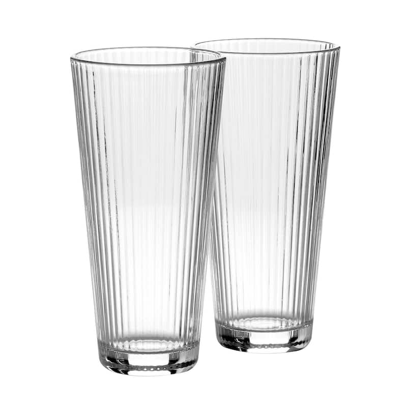 STP Goods Beam Highball Glasses Set of 2 - set of 2