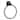 PROFLO PF2957 6-3/8" Wall Mounted Towel Ring