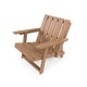 preview thumbnail 160 of 172, Shoreline Fully Assembled All-Weather HDPE Outdoor Folding Modern Adirondack Chair