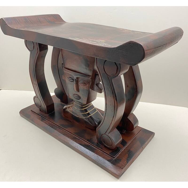 Handmade New Edition Ashanti "Oheneba" Prince Stool (Ghana)