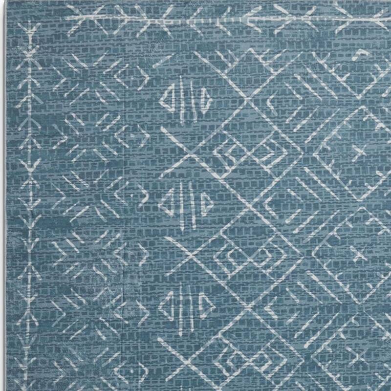 HomeRoots Abstract Geometric Casual Rectangle Area Rug
