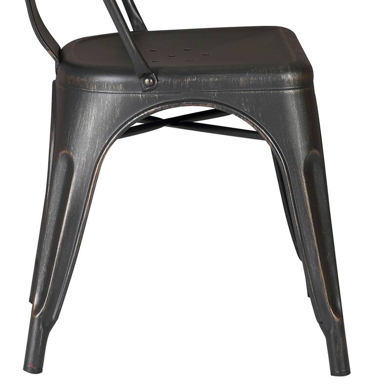 Modern Metal Dining Room Kitchen Bar Chair Set
