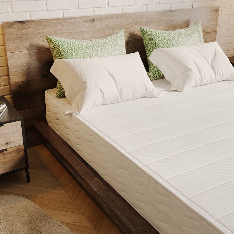 Select Luxury 10.5-inch GOTS Certified Hybrid Latex & Coil Quilted Mattress