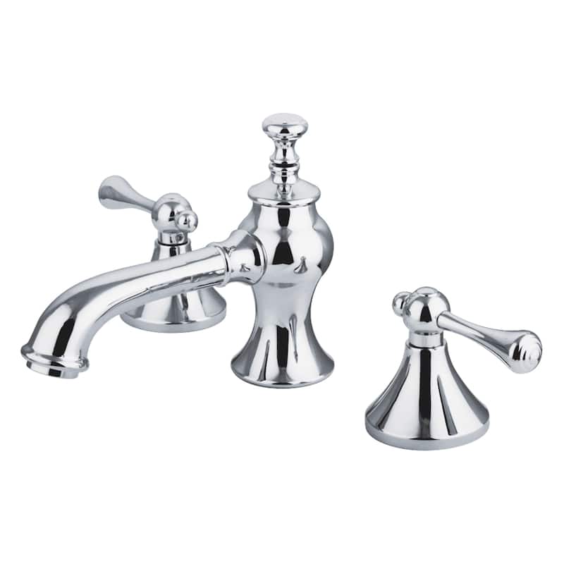 Country Lever Widespread Bathroom Faucet