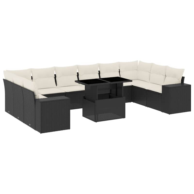 vidaXL Garden Sofa Set - 21.7 x 39.4 x 28.7