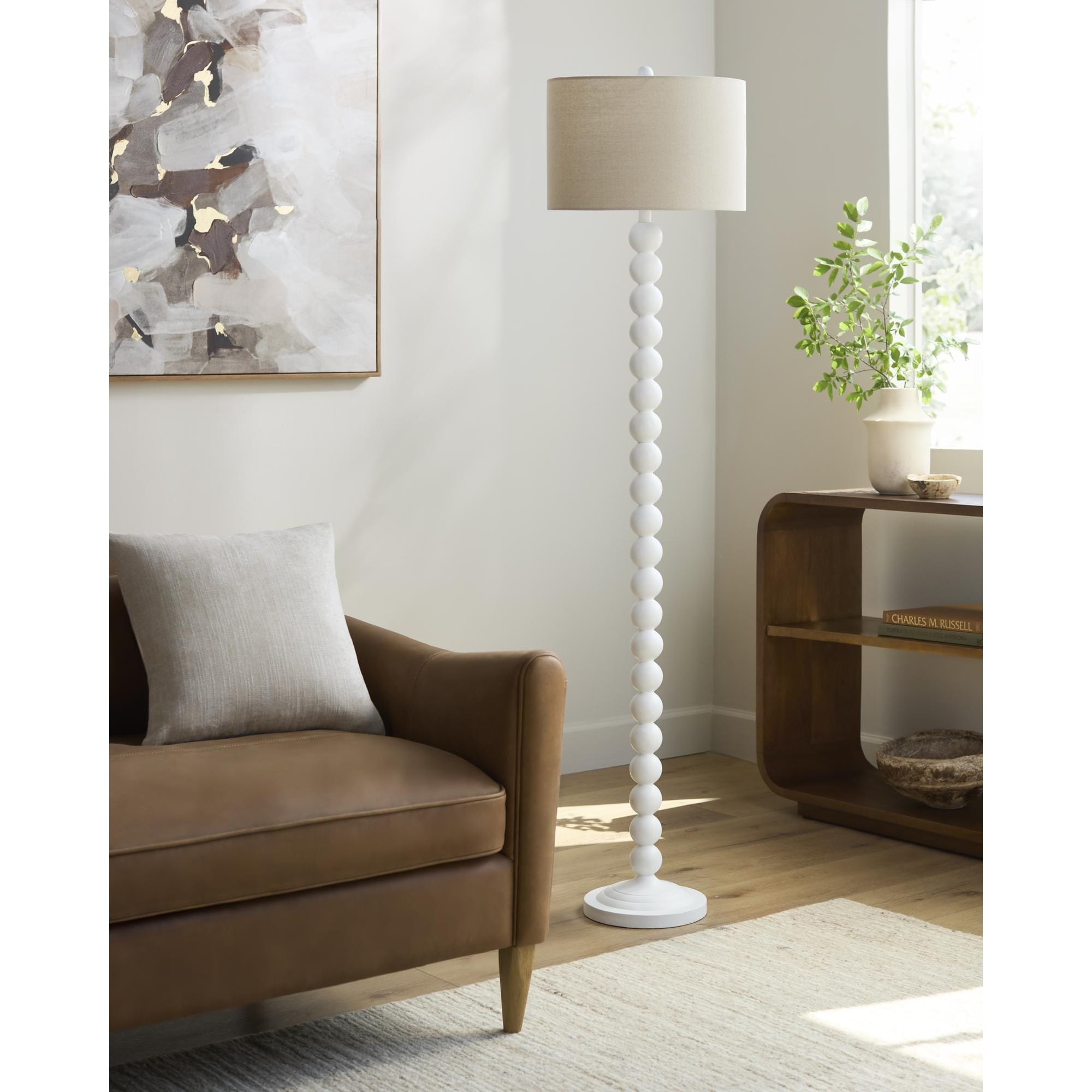 Livabliss Zelda Traditional Accent Floor Lamp - 68"H x 15"W x 15"D