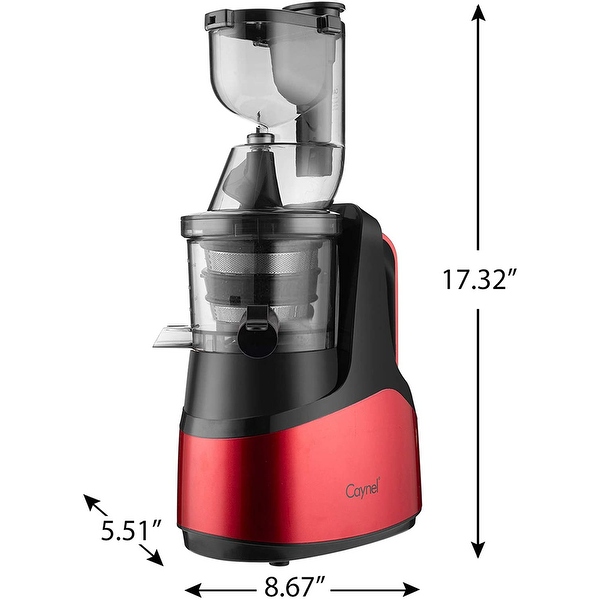 Caynel slow masticating juicer discount