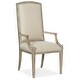 preview thumbnail 1 of 0, Hooker Furniture 5865-75700 Sanctuary 24" Wide Arm Fabric Accent Chair Le Sable / Light Wood