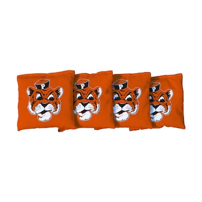 College Vault Pacific Tigers Orange Cornhole Bags