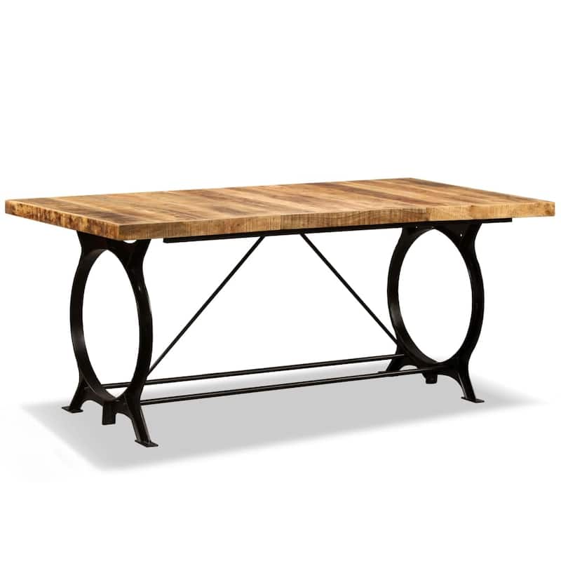 vidaXL Dining Table Kitchen Table Home Dining Room Table Solid Reclaimed Wood
