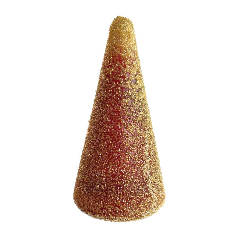 Glass Seed Bead Tree - Copper;Gold