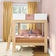 preview thumbnail 15 of 24, Mid-Century Modern Full over Full Bunk Bed