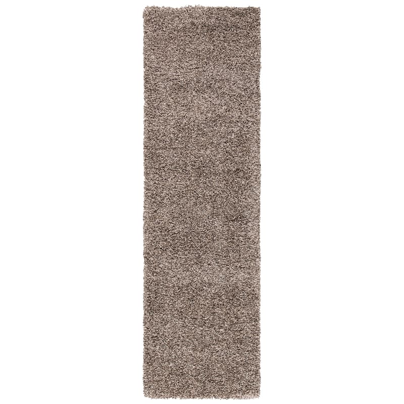 SAFAVIEH Evolution Shag Gwenaele Solid 1.8-inch Thick Rug