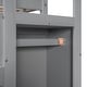 preview thumbnail 23 of 30, Full Size Loft Bed with Built-in Storage Wardrobe and Staircase, Space-Saving